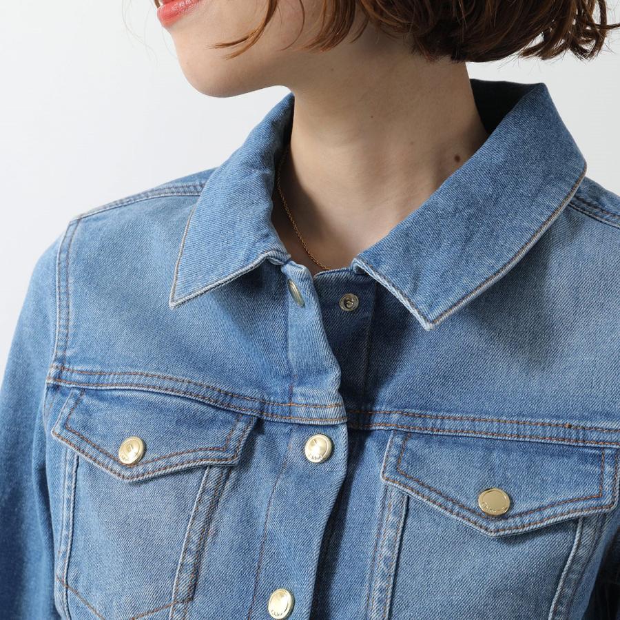 Chloe（クロエ） Chloe KIDS キッズ デニムジャケット C20496
