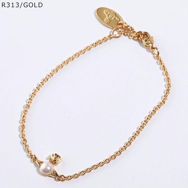 Vivienne Westwood ヴィヴィアンウエストウッド ブレスレット BALBINA バルビーナ 61020177 レディース オーブ パール チェーン アクセサリー カラー3色の画像