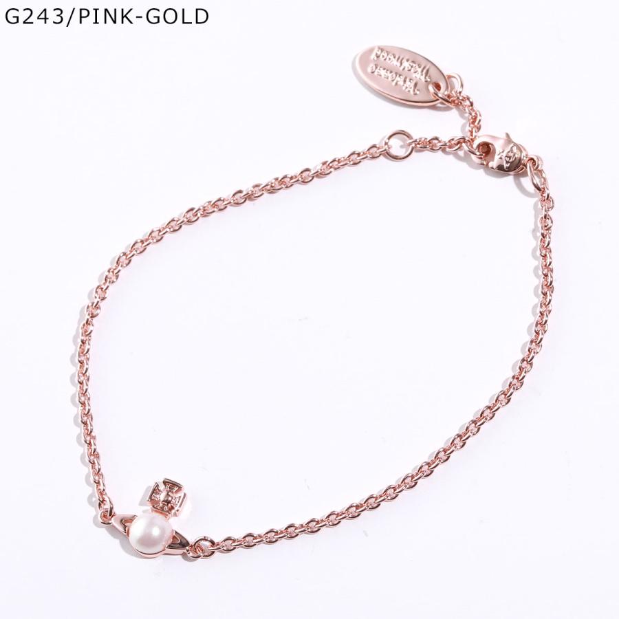 Vivienne Westwood ヴィヴィアンウエストウッド ブレスレット BALBINA バルビーナ 61020177 レディース オーブ パール チェーン アクセサリー カラー3色の画像