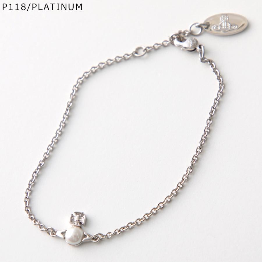 Vivienne Westwood ヴィヴィアンウエストウッド ブレスレット BALBINA バルビーナ 61020177 レディース オーブ パール チェーン アクセサリー カラー3色の画像