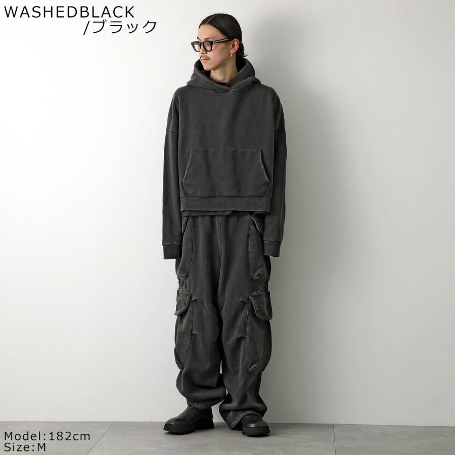 エンタイアスタジオ heavy hood Washed Black Mサイズ