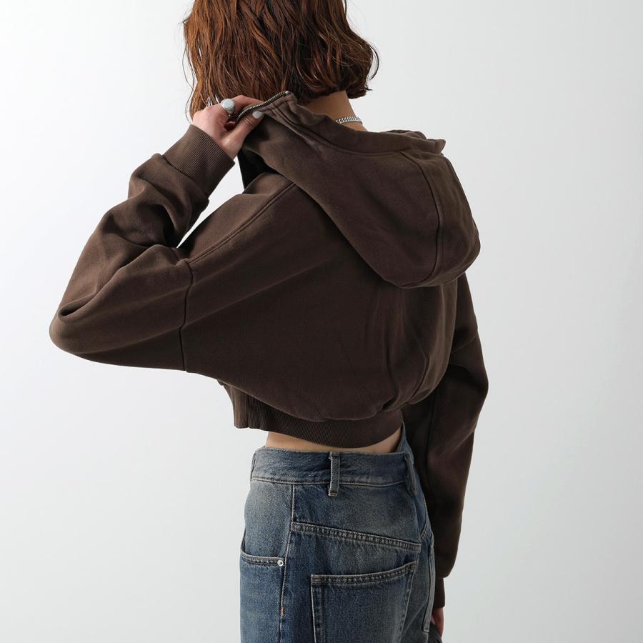 entire studios（エンタイアスタジオ） パーカー CROPPED FULL ZIP 