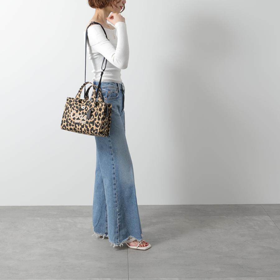 COACH（コーチ） ショルダーバッグ LEOPARD CARGO TOTE 26 レオパード