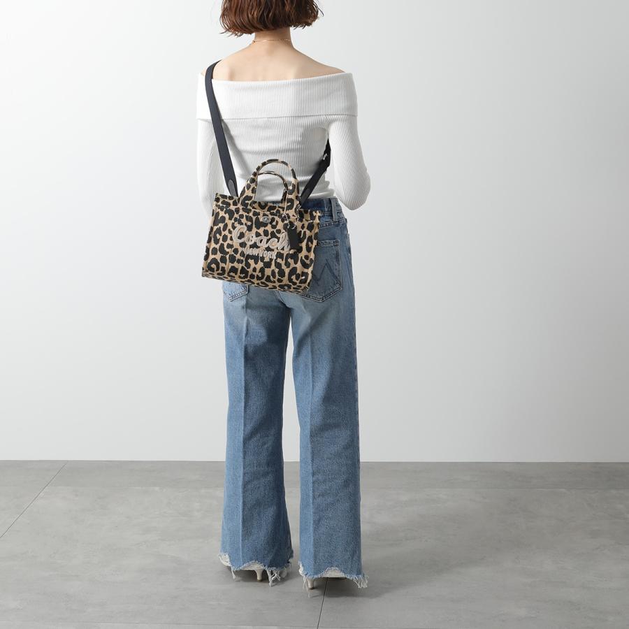 COACH（コーチ） ショルダーバッグ LEOPARD CARGO TOTE 26 レオパード