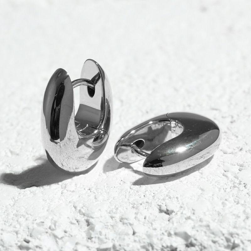 TOM WOOD（トムウッド） ピアス Pebble Hoops Small ぺブル フープ