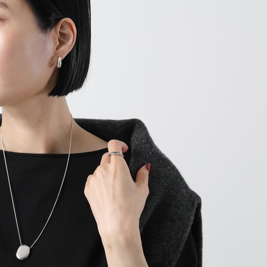 TOM WOOD（トムウッド） ピアス Pebble Hoops Small ぺブル フープ