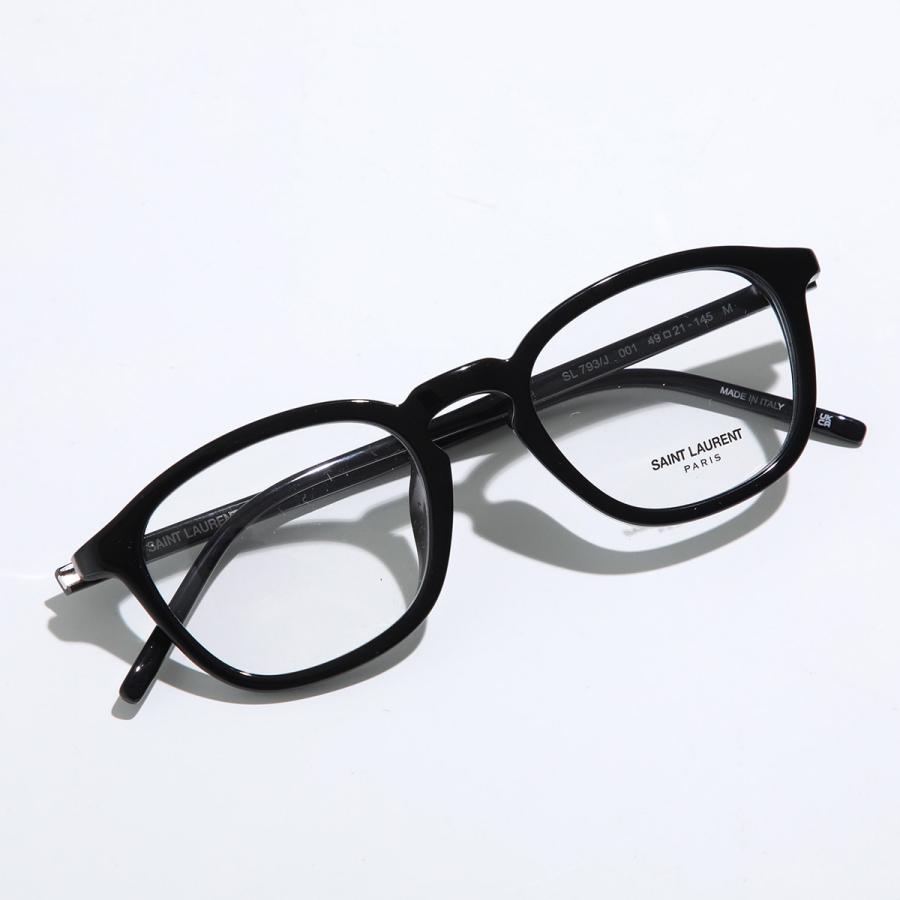 SAINT LAURENT サンローラン メガネ SL 793/J メンズ ウェリントン型