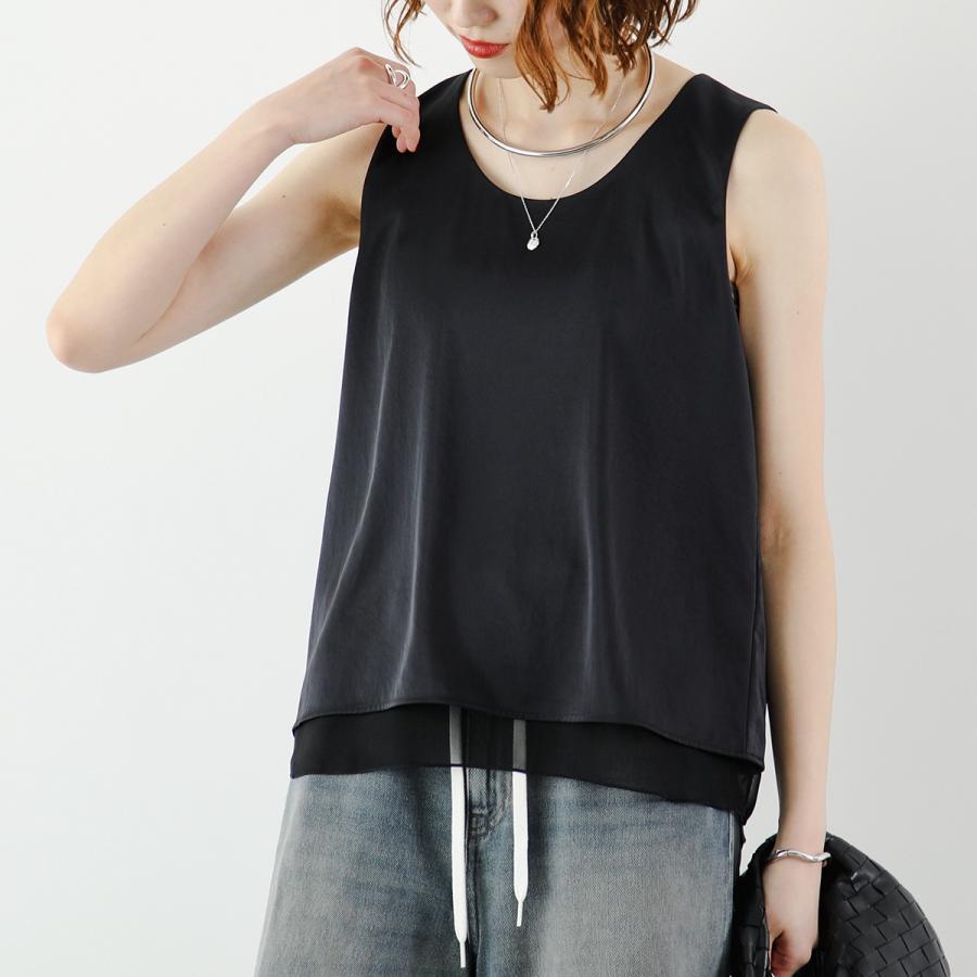 MICA&DEAL マイカ＆ディール タンクトップ satin tunk top