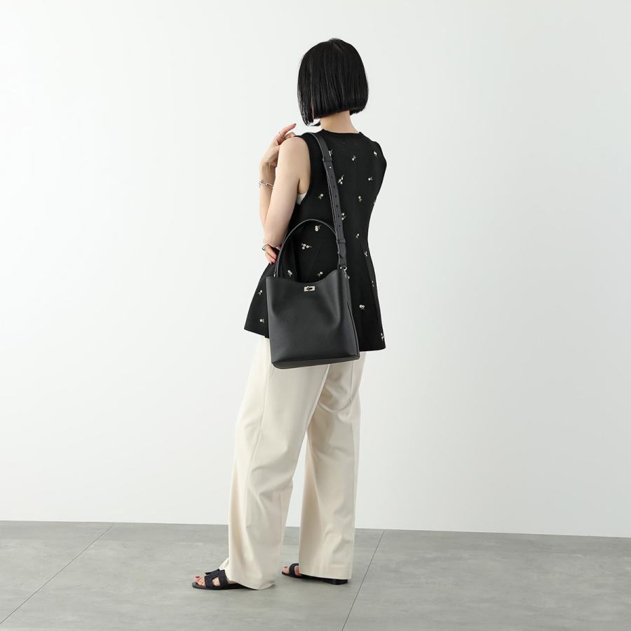 現行　michino　Paris　バケットバッグ　オデオン　ミニ　黒　2way Odeon Mini black - Our bucket bag - Michino Paris