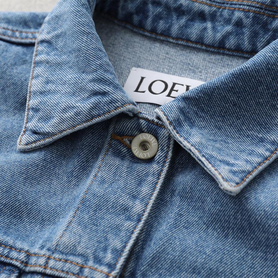 LOEWE（ロエベ） デニムジャケット ANAGRAM アナグラム S359Y50X71