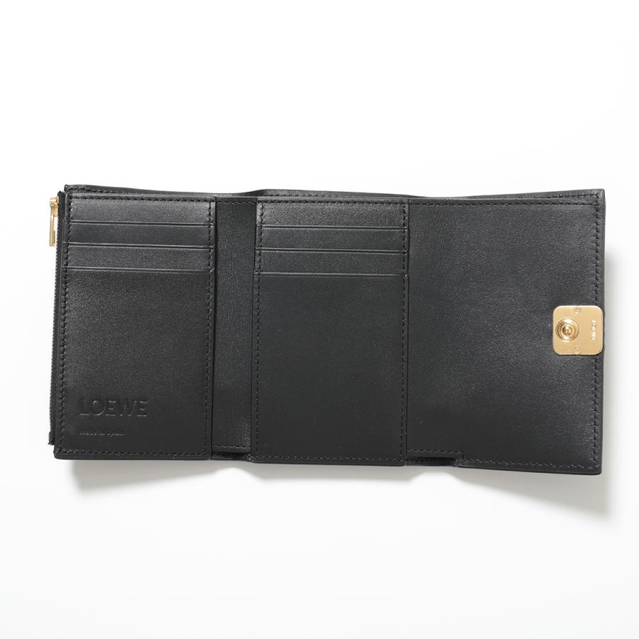 LOEWE（ロエベ） 三つ折り財布 ANAGRAM PUFFER アナグラム パファー