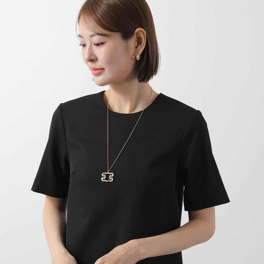 ゆり CELINE セリーヌ ネックレス トリオンフ スパークル セリーヌ