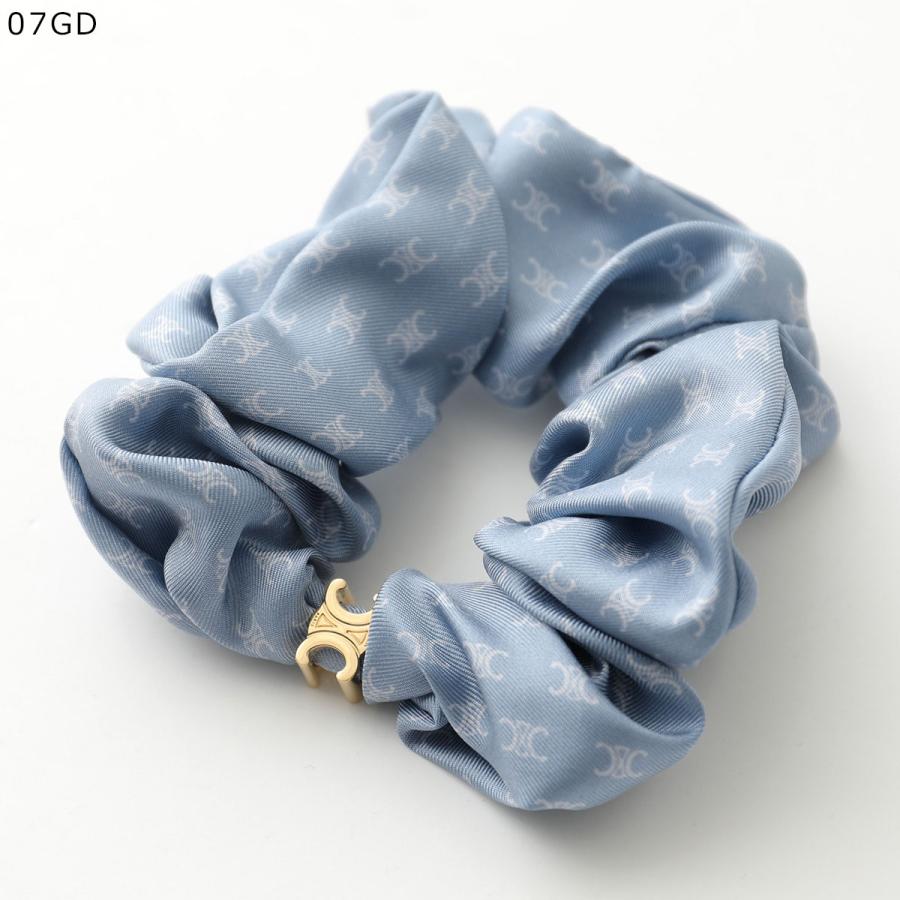 CELINE（セリーヌ） シュシュ Mini Triomphe Scrunchy 461DK2SIB.18LV