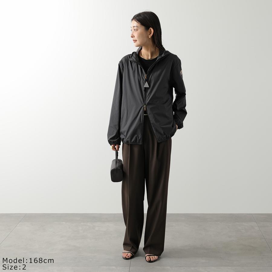 【MONCLER】モンクレール　FEGEO GIUBBOTTO　レディース Black Fegeos Hooded Jacket - Windbreakers & Raincoats for Women