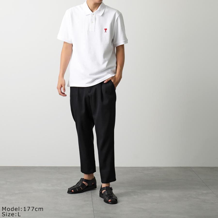 AMI Paris Ami de Coeur ポロシャツ 黒 S 新品未使用 楽天市場】【SALE】アミパリス ポロシャツ 半袖 メンズ ハートロゴ