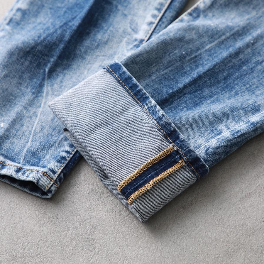 DSQUARED2 スリムフィットデニム 48 ライトブルー DSQUARED2 スリムフィットデニム 48 ライトブルー