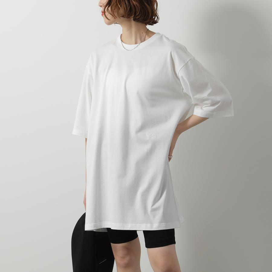 美品 ワイズ Y's Tシャツ カットソー ショートスリーブ 半袖 ドット柄 YH-B09-803 トップス レディース 2 ホワイト Y's - 美品 ワイズ Y's Tシャツ カットソー ショートスリーブ 半袖