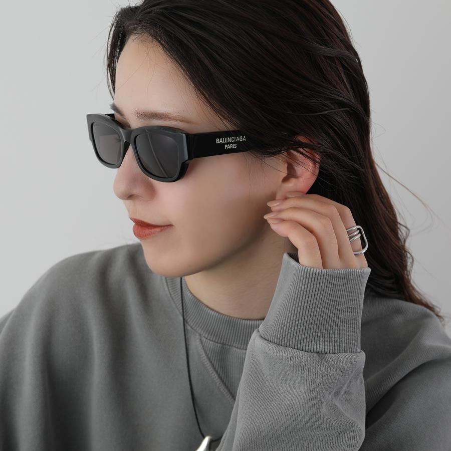 バレンシアガ BB0323SK 001 サングラス  グレー ブラック Balenciaga BB0323SK Sunglasses