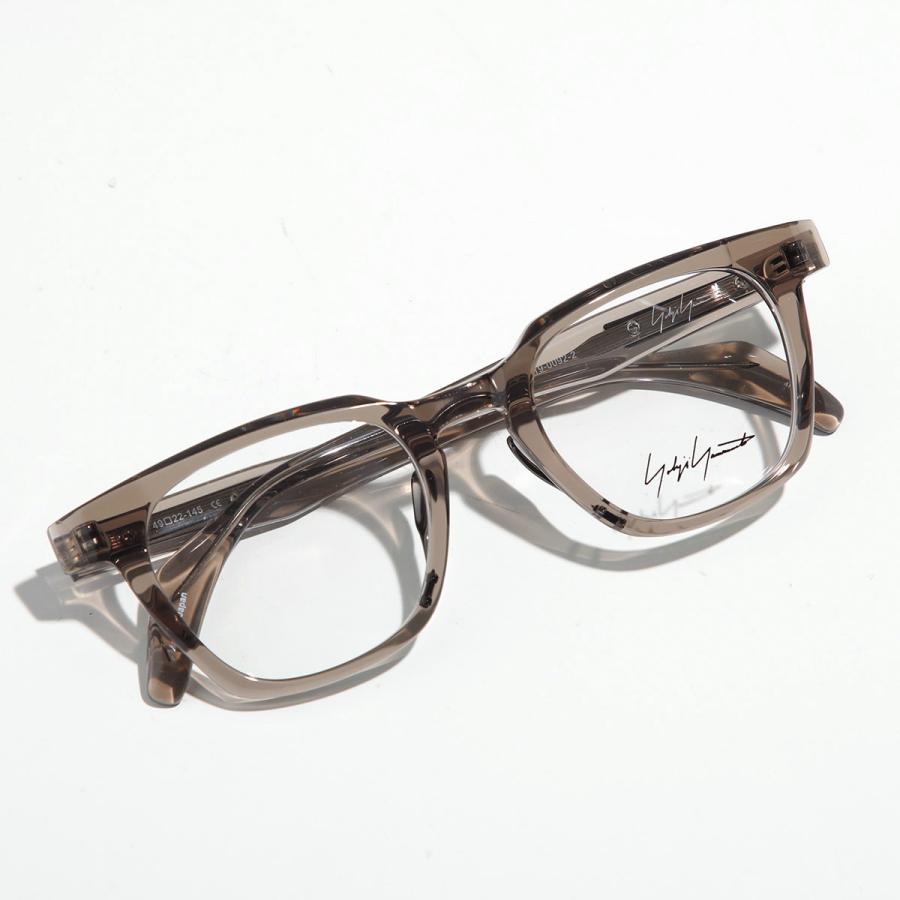【新品】 メンズ ヨウジ ヤマモト メガネ 日本製 19-0092 3 c03 49mm Yohji Yamamoto 眼鏡 ブランド ウェリントン 型 クリア グレー フレーム ダミーレンズ発送 Yohji Yamamoto（ヨウジヤマモト） メガネ 19-0092-2 19-0092-3 メンズ