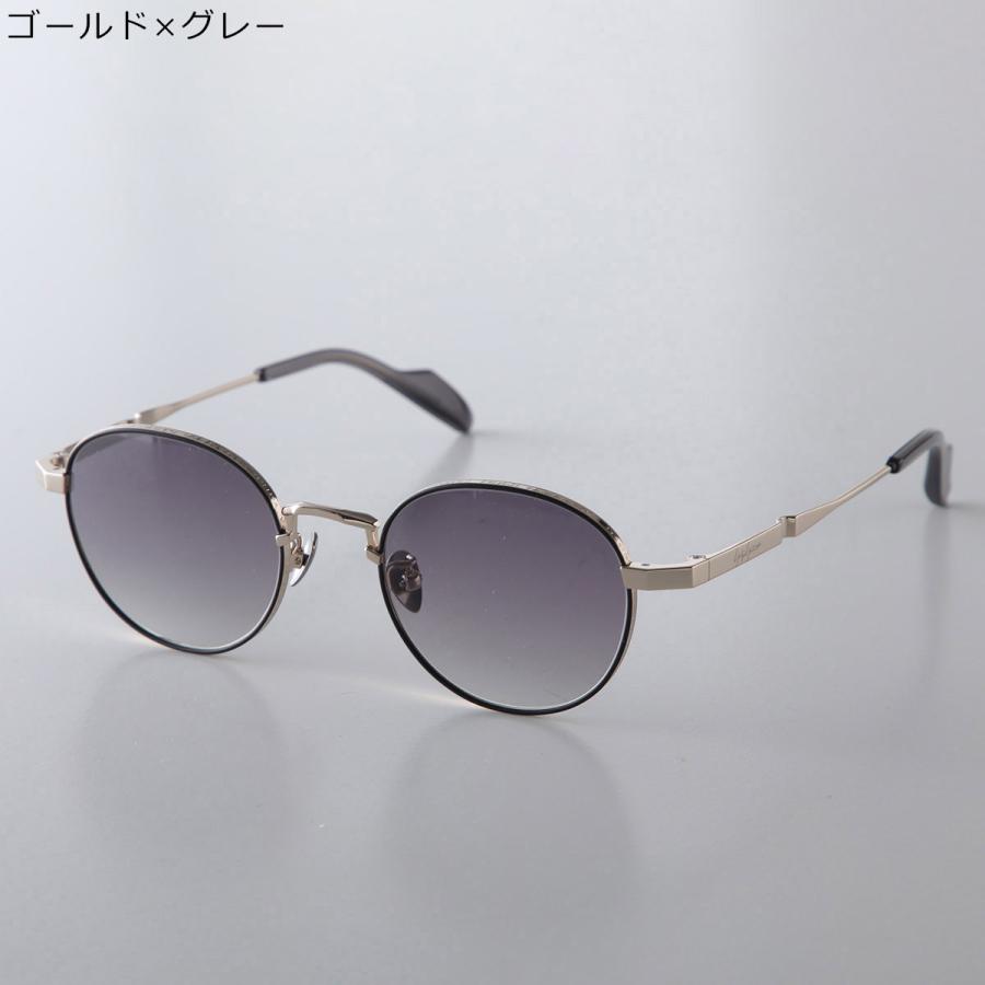 Yohji Yamamoto ヨウジヤマモト サングラス 19-0090-1 メンズ ボストン 