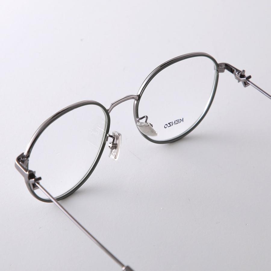 KENZO（ケンゾー） メガネ KZ50154U メンズ ボストン型 メタルフレーム