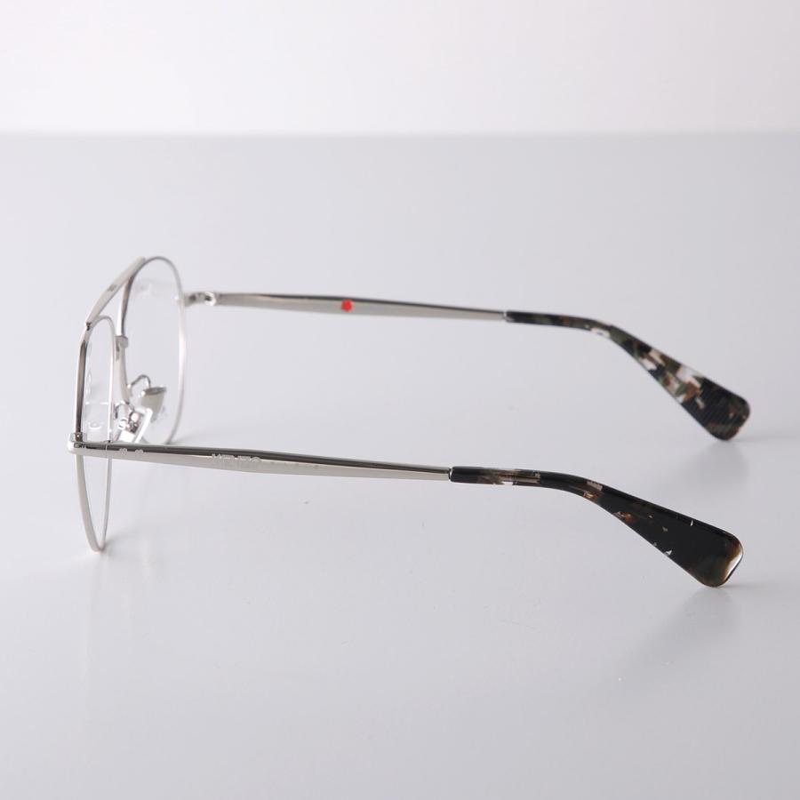 KENZO（ケンゾー） メガネ KZ50190U メンズ ティアドロップ型 メタル