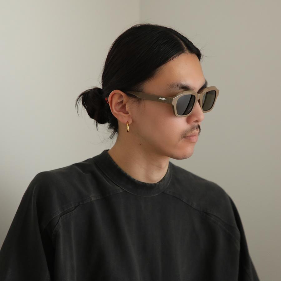 KENZO（ケンゾー） サングラス KZ40175F レディース ウェリントン型 セルフレーム フルリム ロゴ 57N : インポートセレクト ...