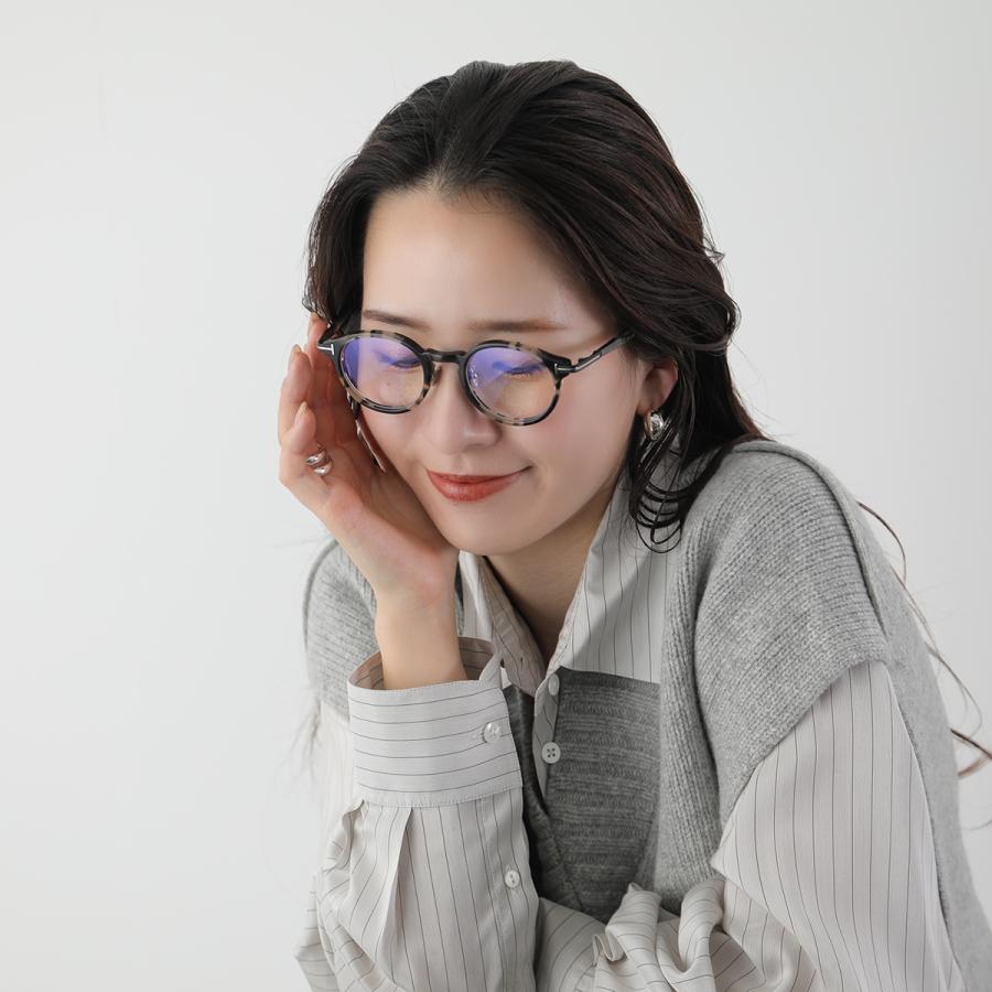 TOMFORDの TF6008 ブラック ラウンドフレーム 楽天市場】TOM FORD（トム・フォード）tf6008-d-b 3カラー 001