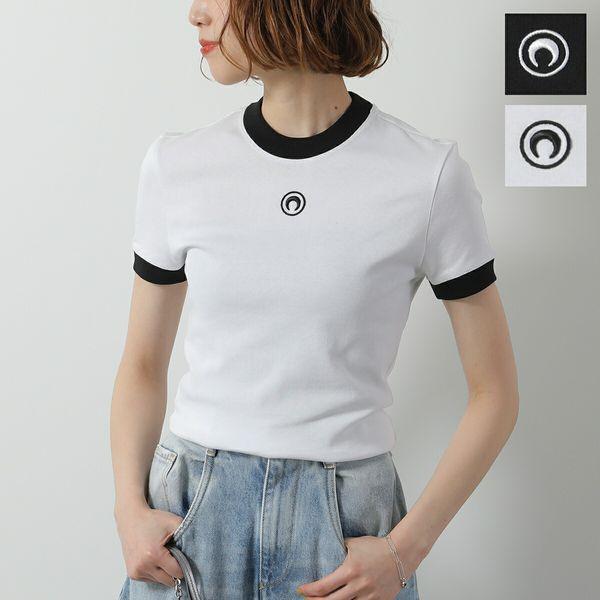 MARINE SERRE（マリーンセル） マリーン セル Tシャツ Moon Logo