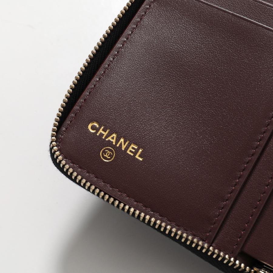 CHANEL シャネル 二つ折り財布 AP4652 B10583 MATELASSE CHANEL シャネル 二つ折り財布 AP4652 B10583 MATELASSE