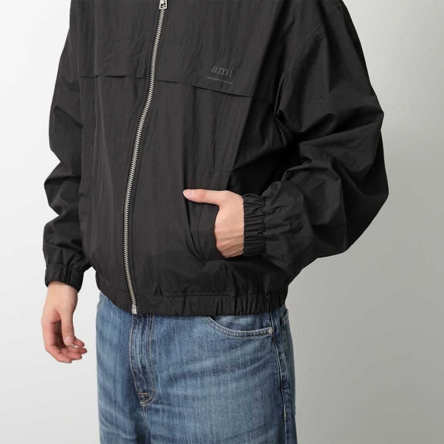 ami様 楽天市場】アミ AMI メンズ ブルゾン HJK053 CO0009 NOIR ブラック 001