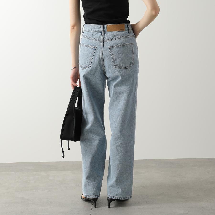 KIMHĒKIM ワイドストレートストレートデニム ライトブルー25ジーンズ KIMHEKIM キムヘキム ジーンズ KHK-JN011 レディース デニムパンツ