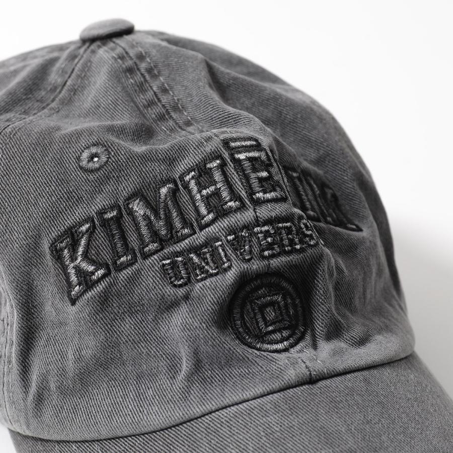 KIMHEKIM キムヘキム ベースボールキャップ UPCYCLED PEARL PIERCED