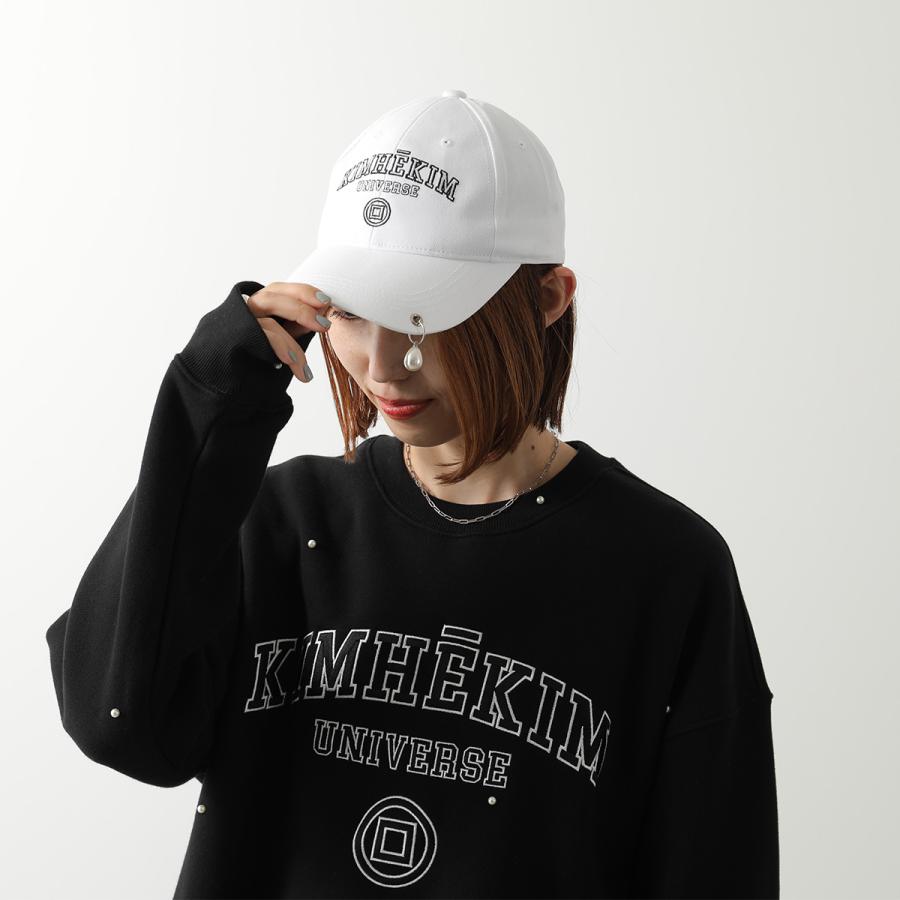 KIMHEKIM キムヘキム ベースボールキャップ PEARL PIERCED BASEBALL