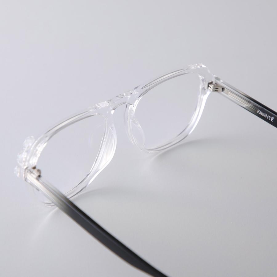 KIMHEKIM キムヘキム メガネ PS25-GL01 レディース ウェリントン型