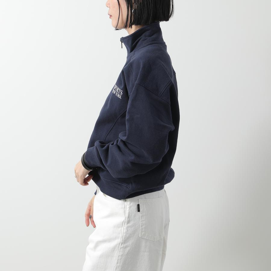 Sporty &amp; Rich ウェルネス ジップ スウェット SPORTY&RICH スポーティアンドリッチ トレーナー QZAW235 レディース