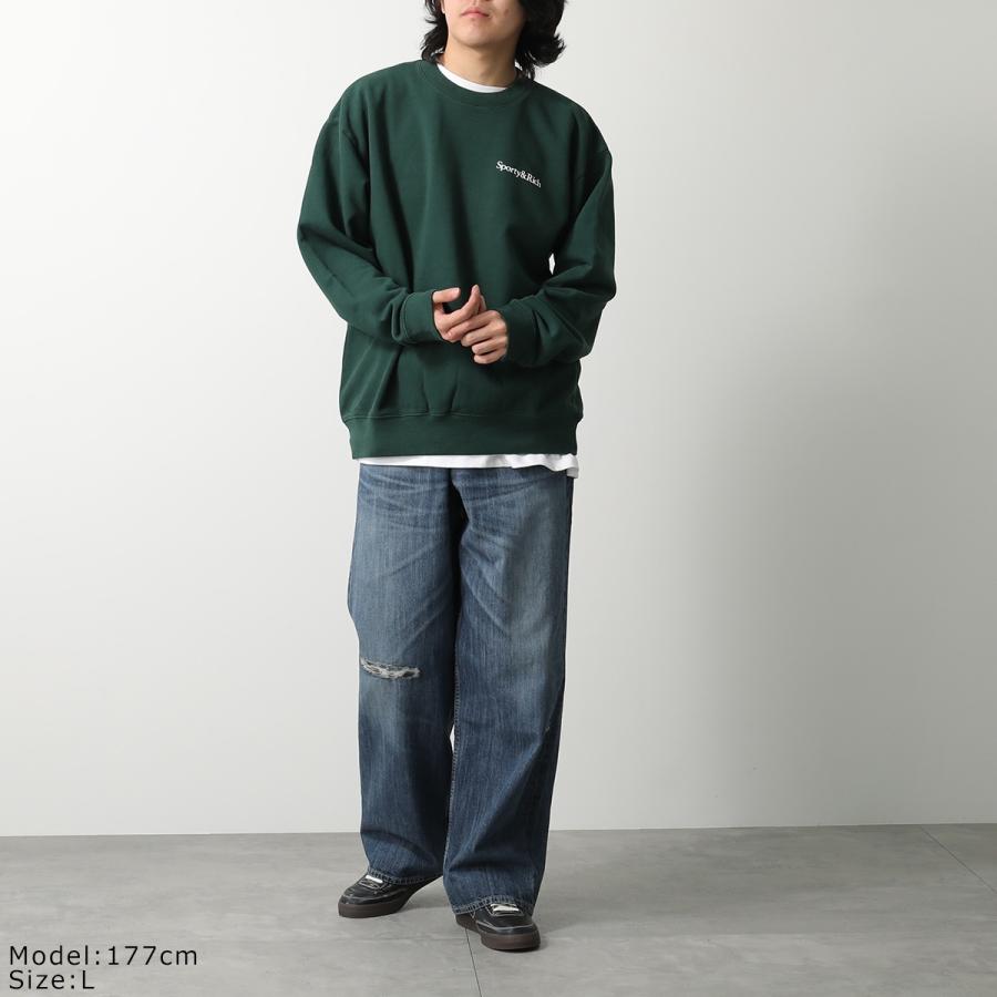 Sporty & Rich ダークグリーン スウェット上下セット SPORTY&RICH スポーティアンドリッチ トレーナー CRAW2311 レディース