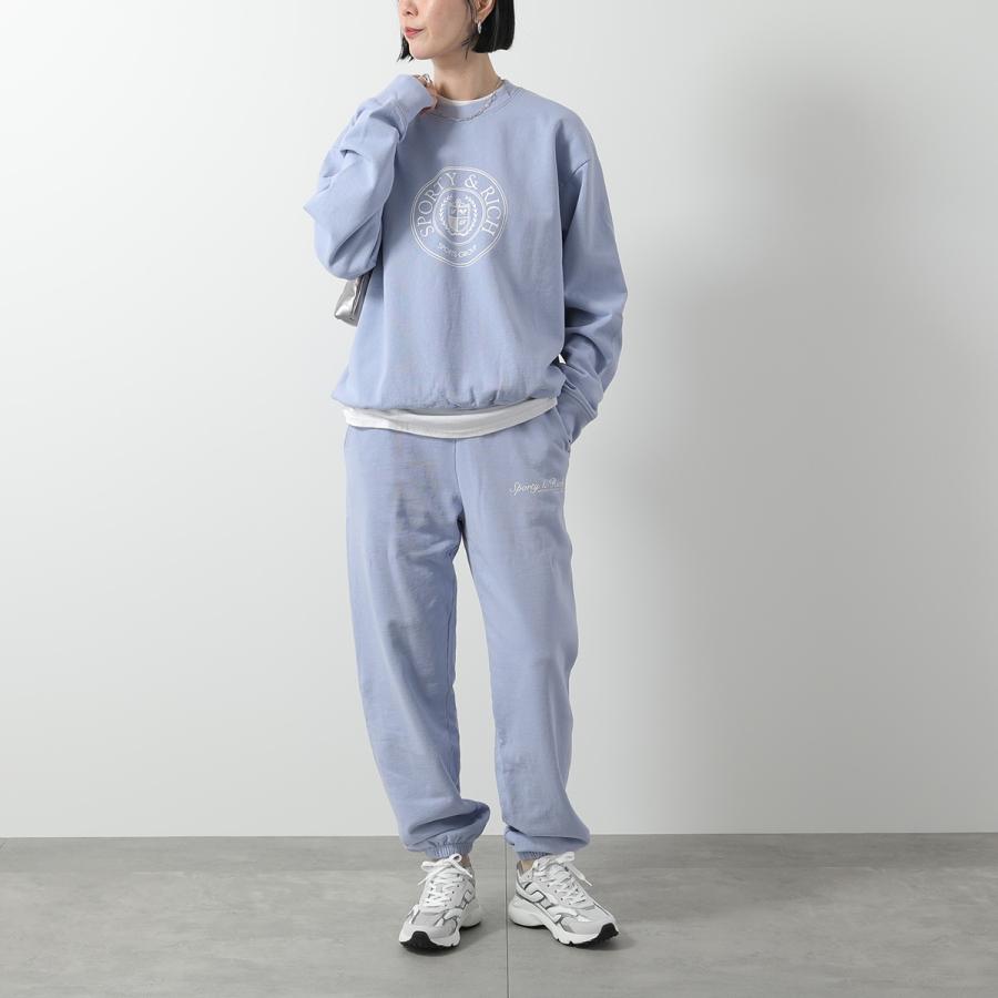 Sporty &amp; Rich スポーティーアンドリッチ スウェット S 水色 【古着】【中古】 SPORTY&RICH スポーティアンドリッチ スウェットパンツ SW873
