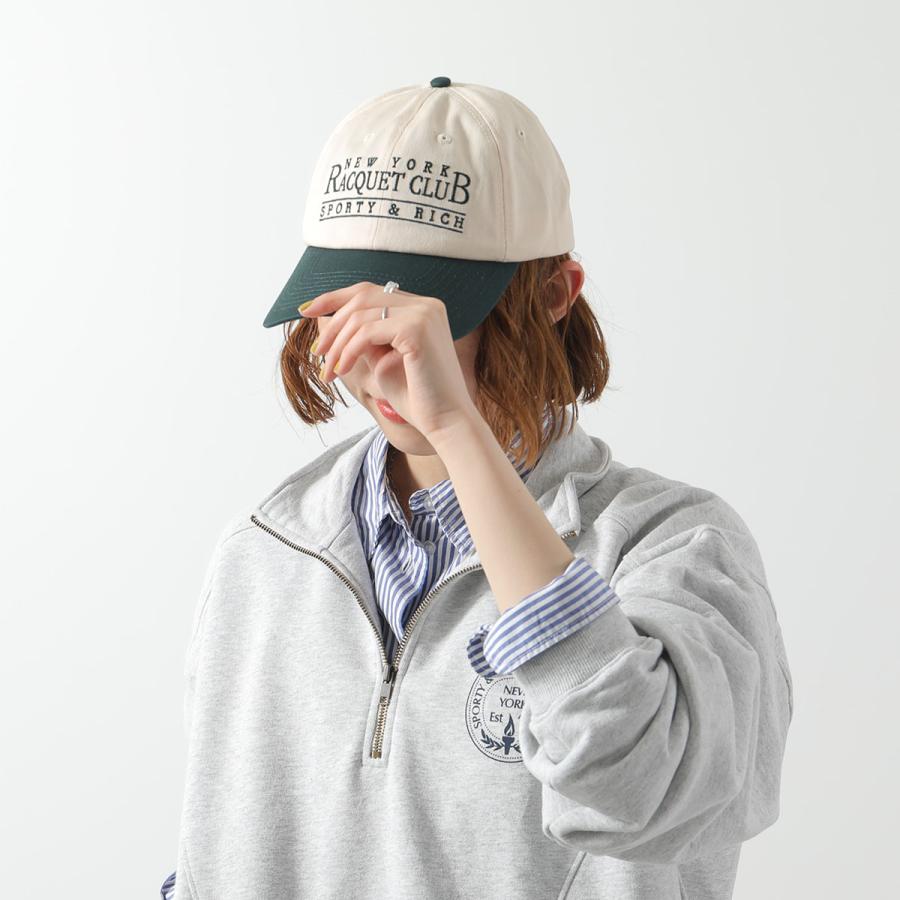 SPORTY&RICH スポーティアンドリッチ ベースボールキャップ AC881