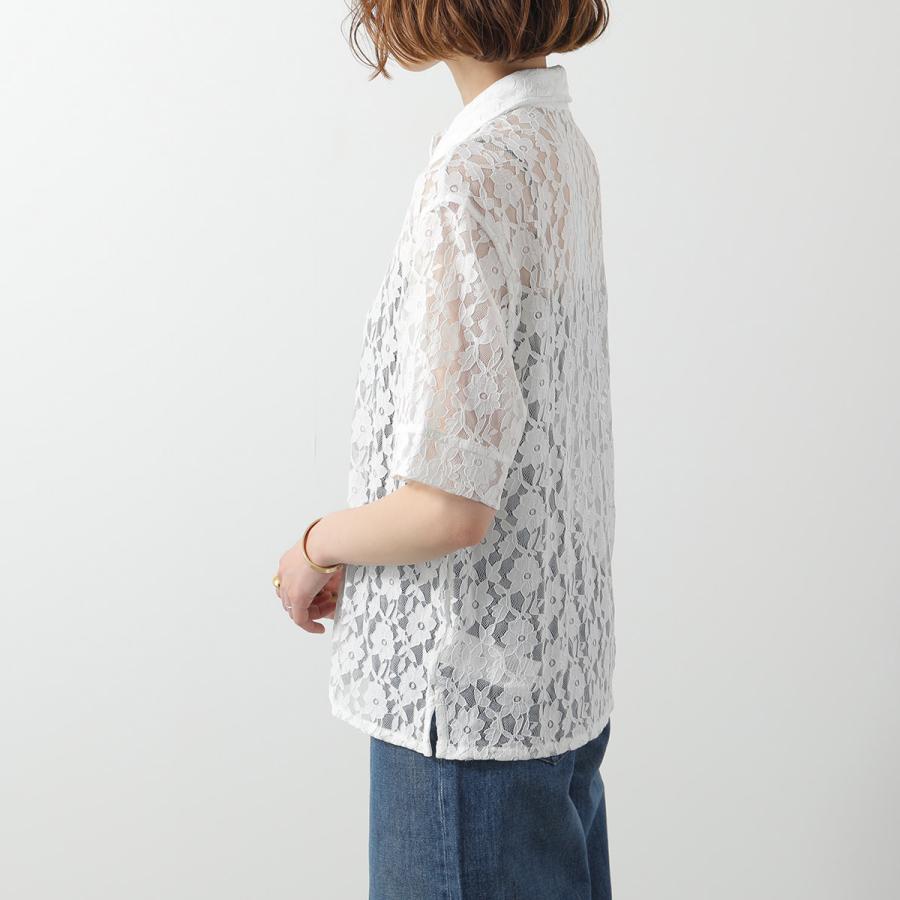 コスモス様 FRED PERRY 花柄レース 半袖シャツ 白 月桂樹刺繍 楽天市場