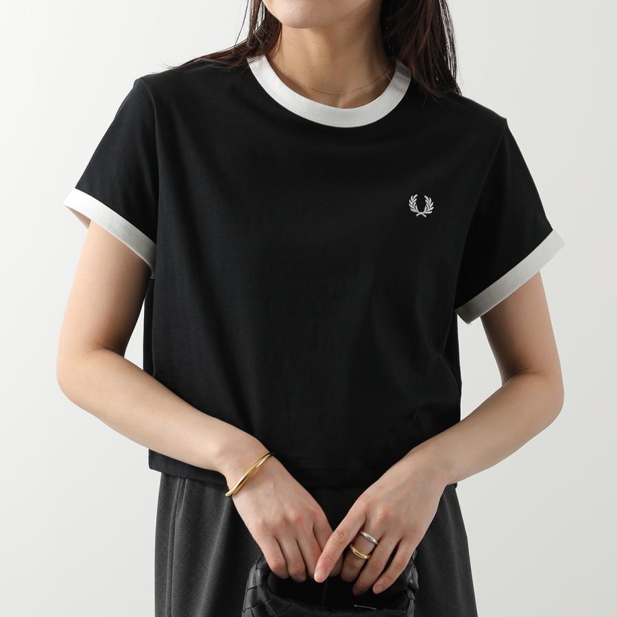 FRED PERRY（フレッドペリー） Tシャツ CROPPED RINGER T-SHIRT G9163