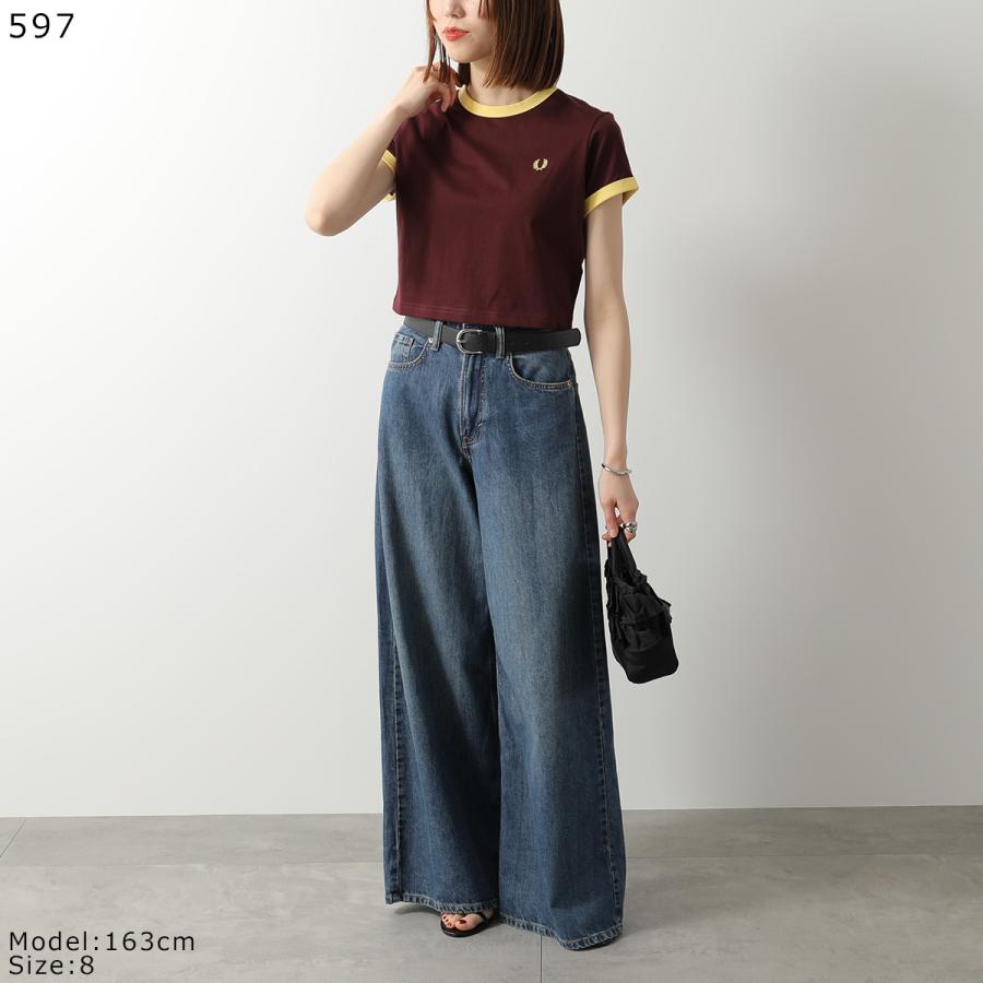 FRED PERRY（フレッドペリー） Tシャツ CROPPED RINGER T-SHIRT G9163