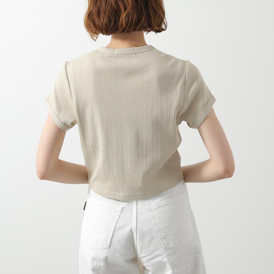 FRED PERRY（フレッドペリー） Tシャツ CROPPED RIBBED T-SHIRT G9168