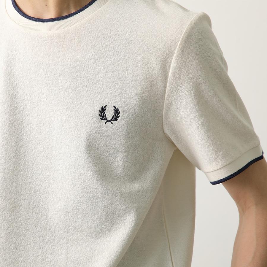 FRED PERRY（フレッドペリー） Tシャツ CREPE PIQUE T-SHIRT M8585