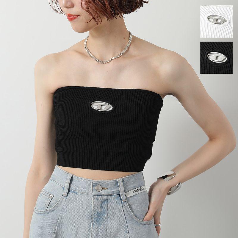 DIESEL（ディーゼル） チューブトップ M-CLARKSVILLEX A13019 0DLAX