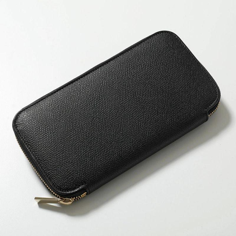 未使用級 ヴァレクストラ ラウンドジップ ケース 小銭入 ペオニア レザー Valextra（ヴァレクストラ） ラウンドファスナー長財布