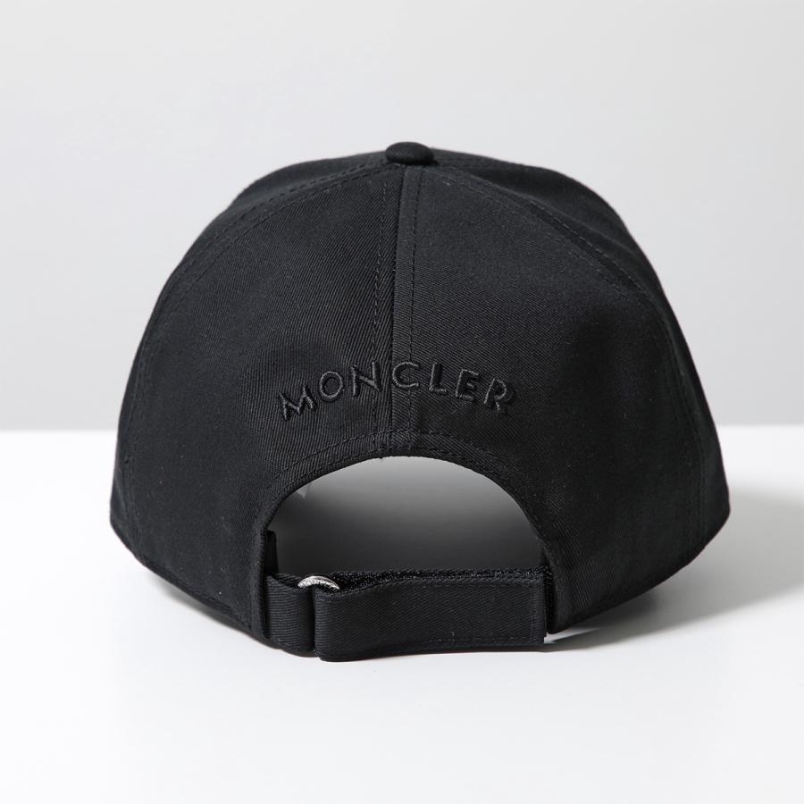 MONCLER ブラック ベースボールキャップ MONCLER（モンクレール） ベースボールキャップ BASEBALL CAP 3B00043