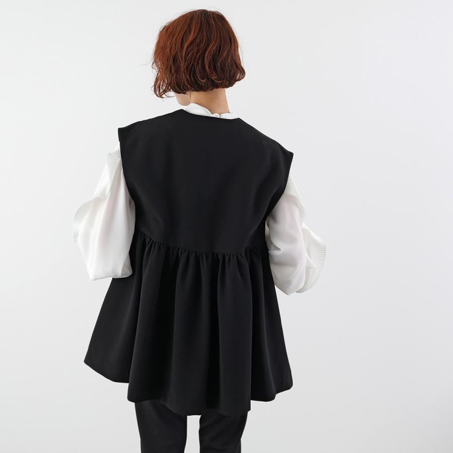 anana（アナナ） ベスト a69-000 レディース Vネック ギャザー