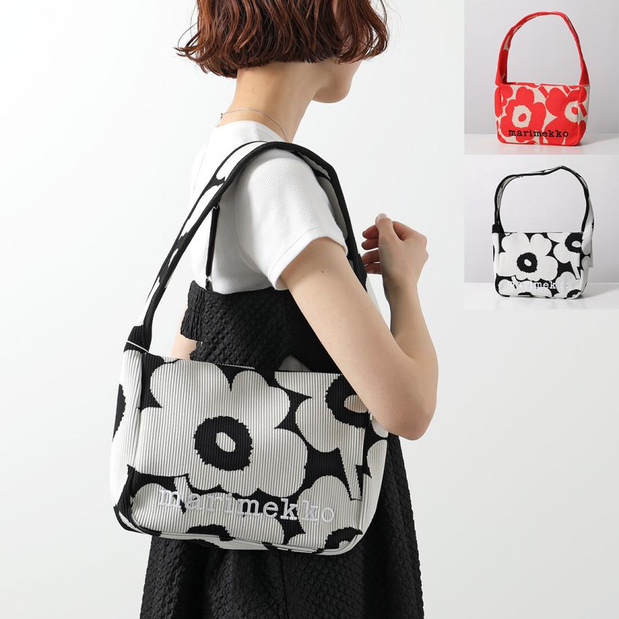 ⭐美品⭐marimekko 花柄ショルダーバッグ marimekko（マリメッコ） ショルダーバッグ Knitted Shoulderbag