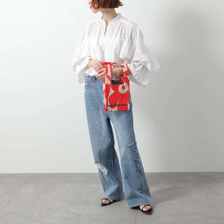 marimekko（マリメッコ） ハンドバッグ Knitted Mini Tote Unikko